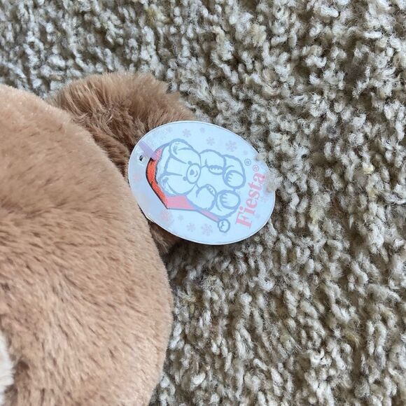 NWT Vtg 2011 Fiesta 10” Sitting Bear  Stuffed Animal - Picture 6 of 7